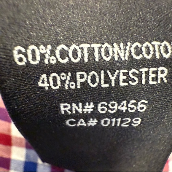 Ralph Lauren Black Label Youth Boys Shirt Red Blue & White Button Down Sz 14 NEW - Picture 6 of 9